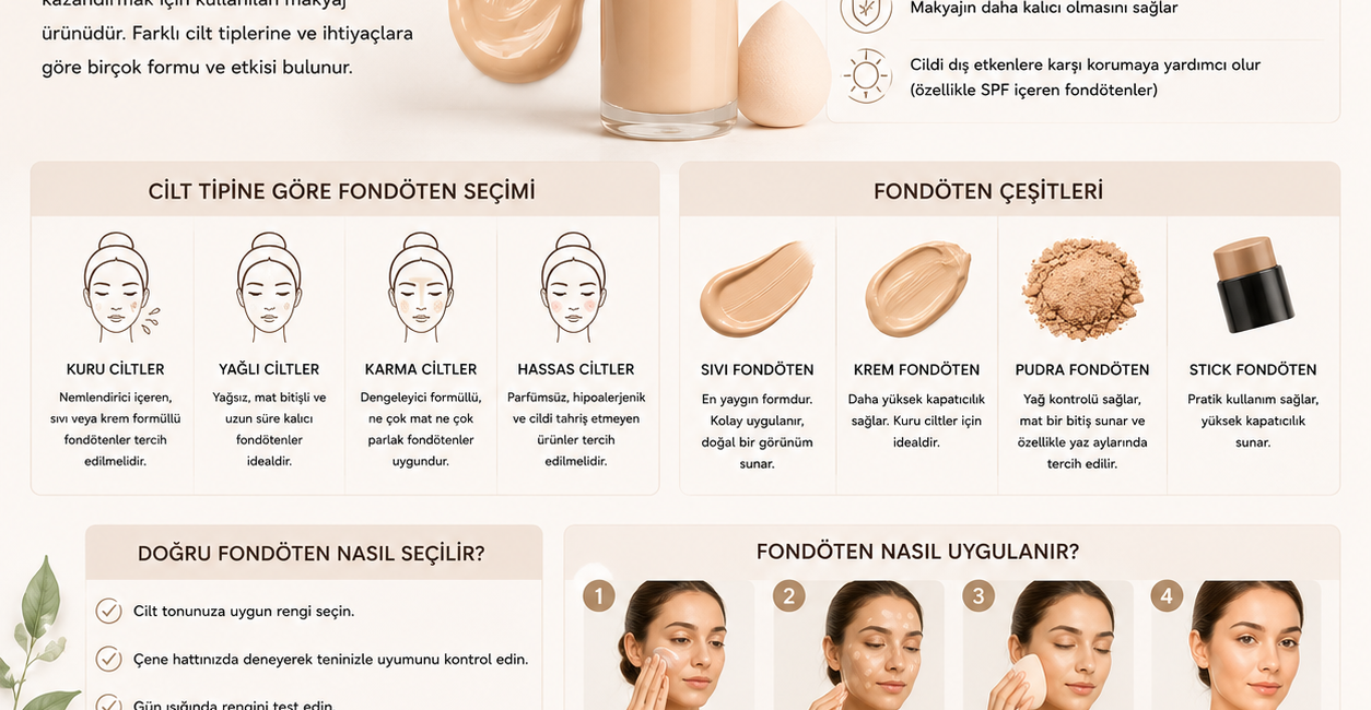 fondöten nedir nasıl kullanılır