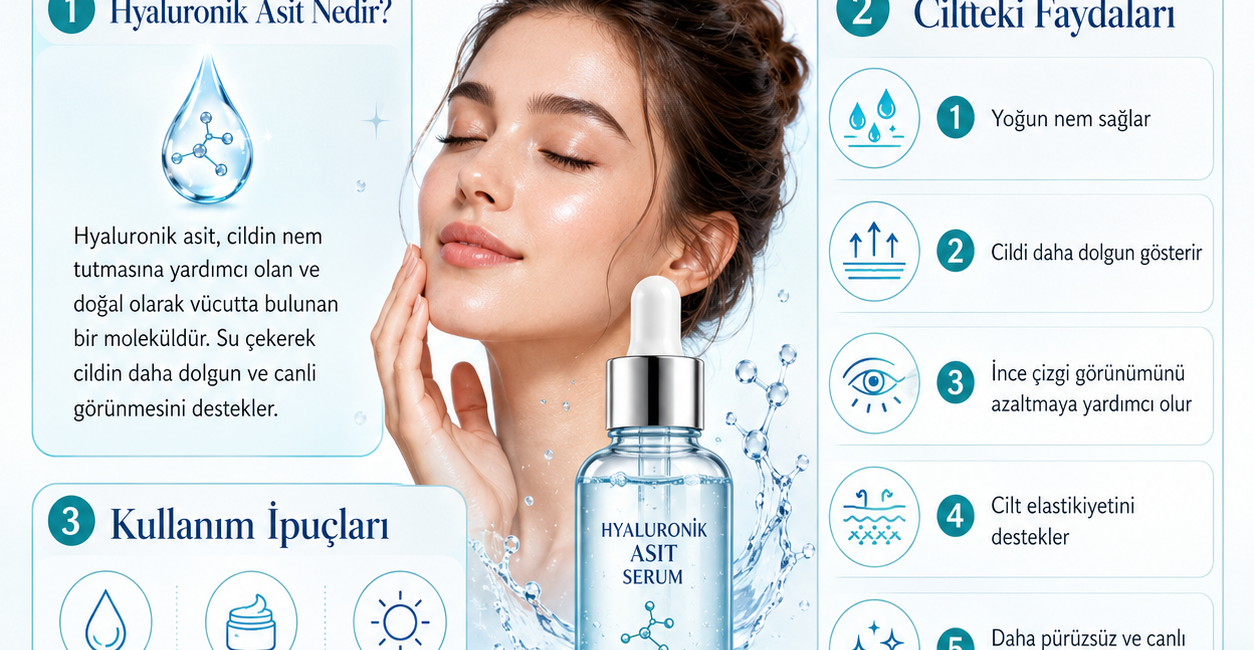 hyaluronik asit nedir ciltteki faydaları